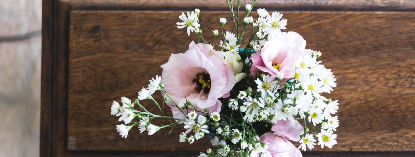 A bouquet of flowers