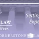 Banner image that says "Family Law Tip of the Week: Setting Realistic Expectations"