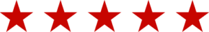 five red stars