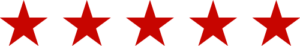 Five red stars