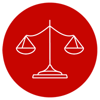 Scales of justice icon