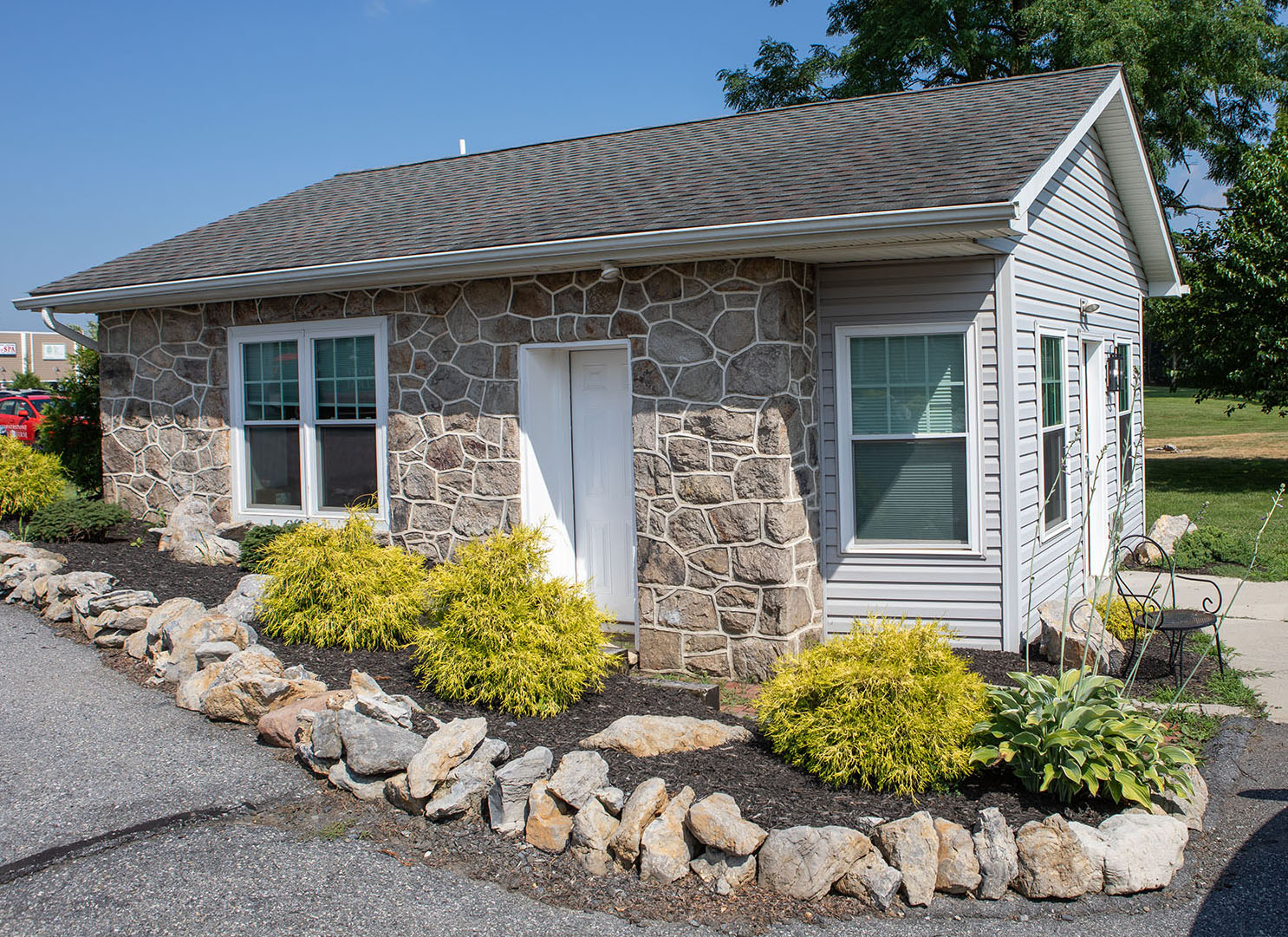 The front of Bold River Marketing's building