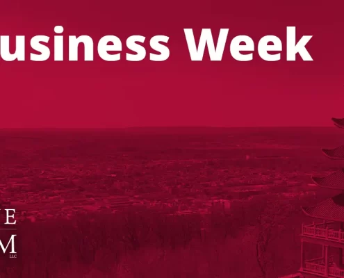 Red small business week 2023 header image