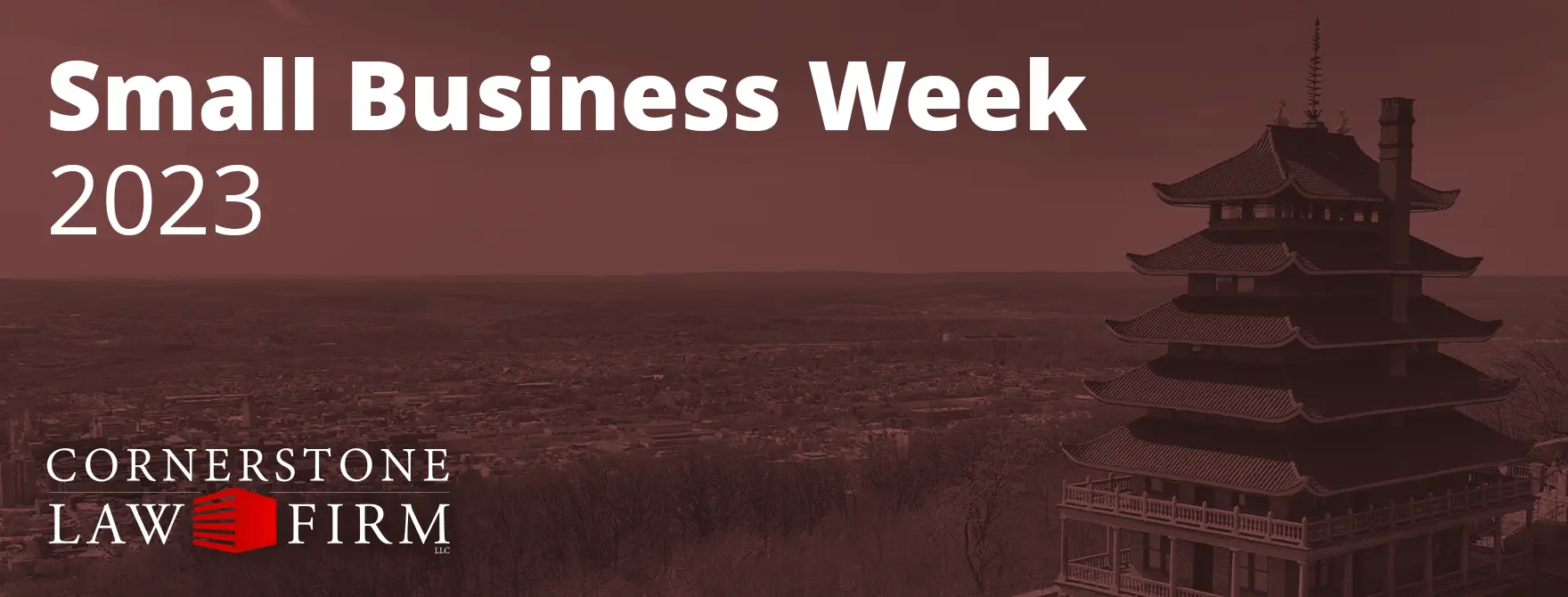 Brown small business week 2023 header image.