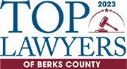 Top Lawyers of Berks County 2023 badge