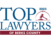 Top Lawyers of Berks County 2023 Badge
