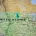 A map of the United States with a push pin in it