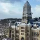 A courthouse in Pottsville, Schuylkill County