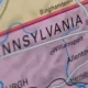 Map of Pennsylvania